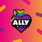 LGBTQ+ Ally Pin Badge