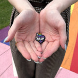 LGBTQ+ Ally Pin Badge