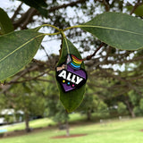 LGBTQ+ Ally Pin Badge